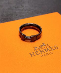 Hermes Clic H So Black Ring